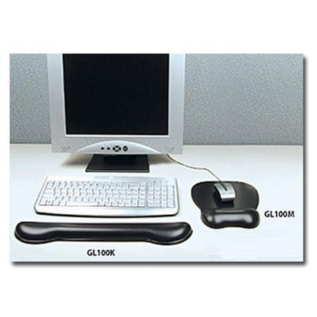 AIDATA CORP CO LTD Aidata USA GL100M Soft Skin Gel Mouse Pad Wrist Rest GL100M